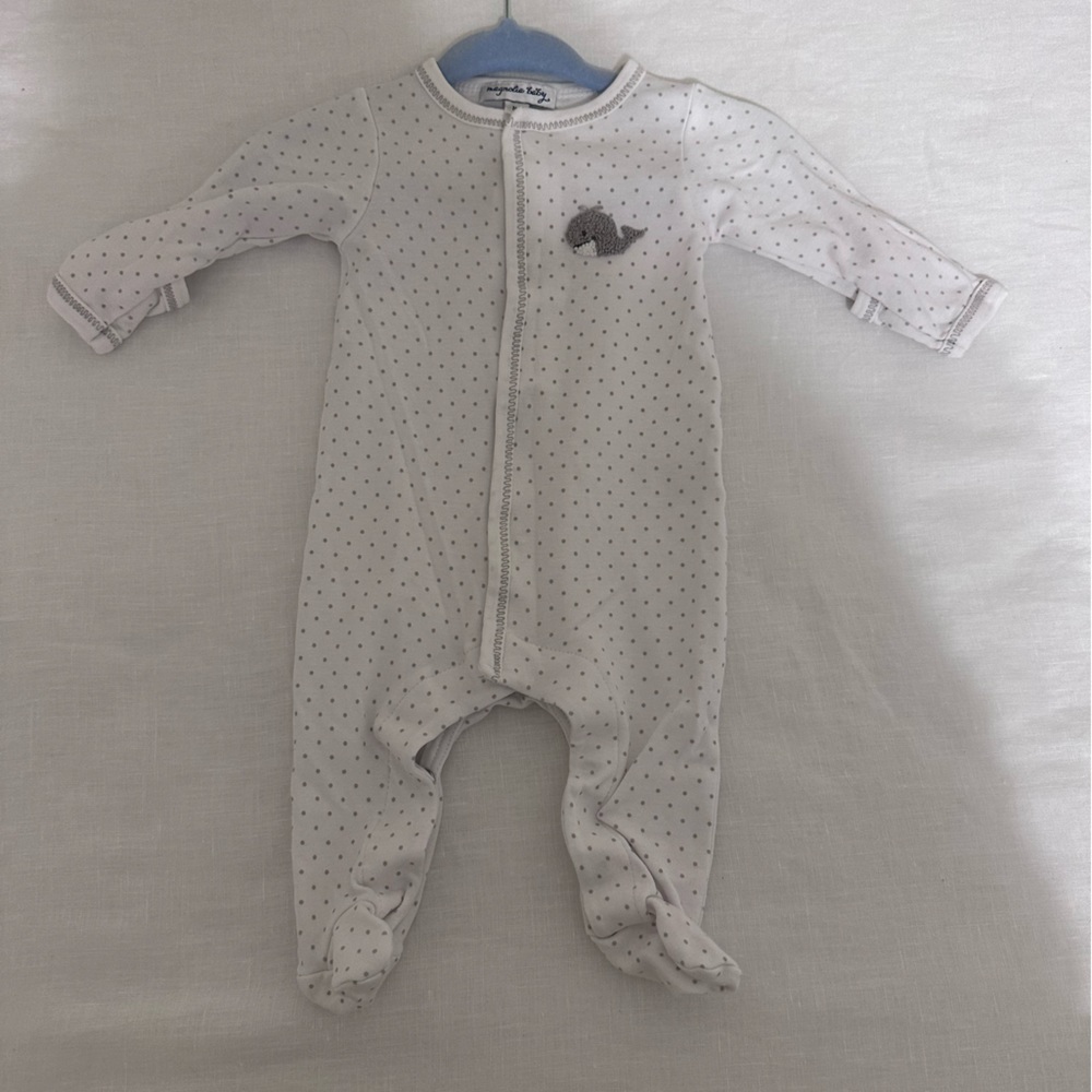 Magnolia Baby Whale Onesie